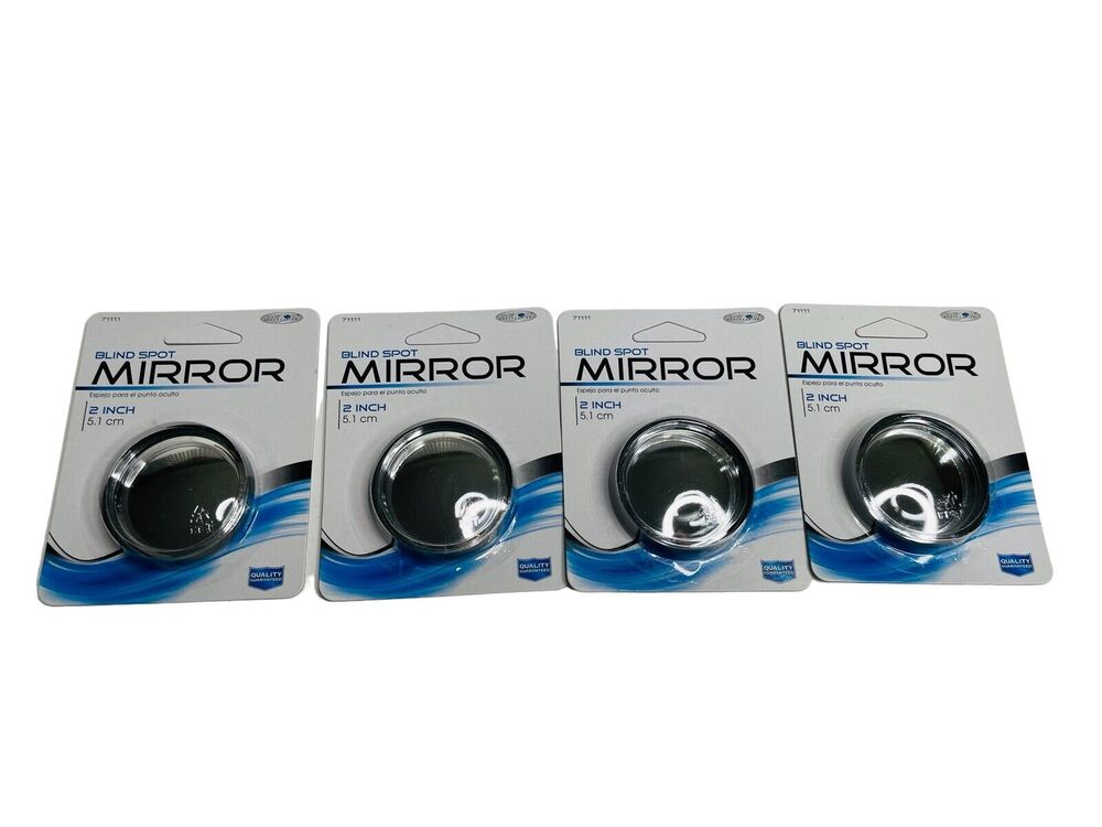 Custom Accessories Blind Spot Mirror 2 inch Part 71111 Bundle Set Of 4